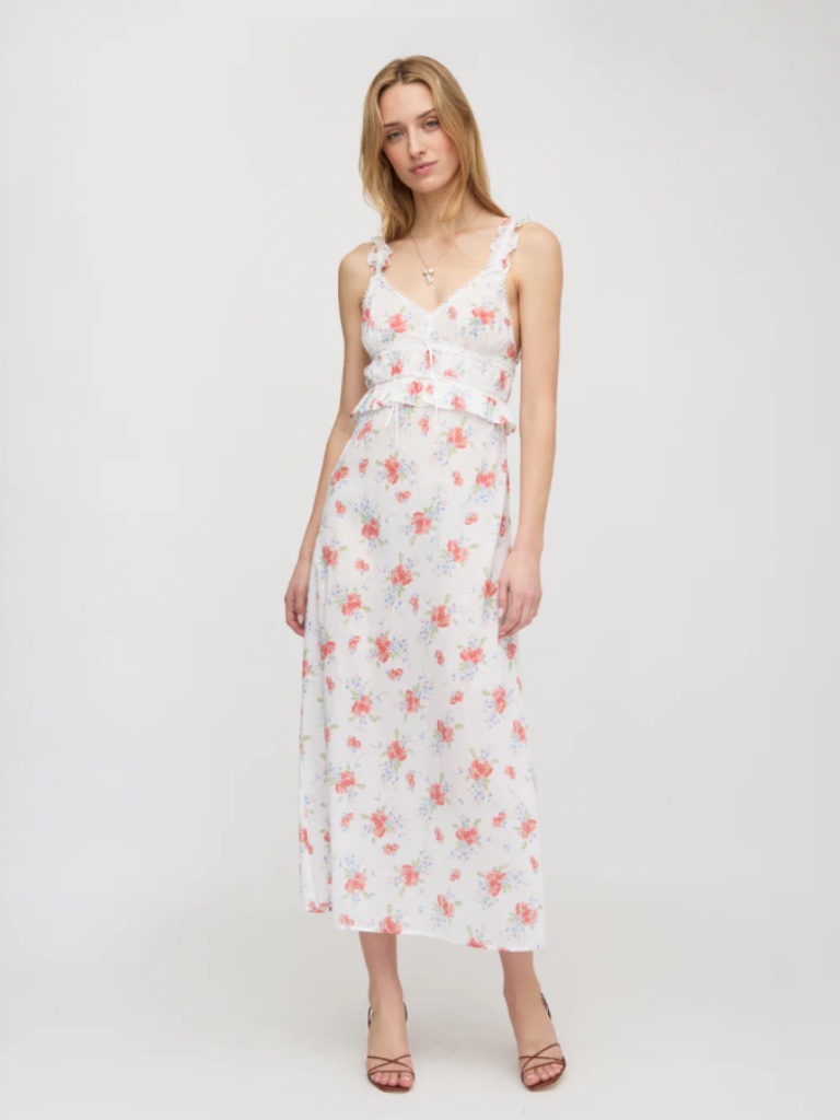 Hill House The Bonnie Nightgown In Sunburst Blossoms Xs